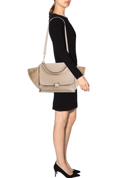 celine trapeze medium size|Celine Trapeze Medium Designer Bag Review .